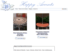 Tablet Screenshot of happyaccents.com